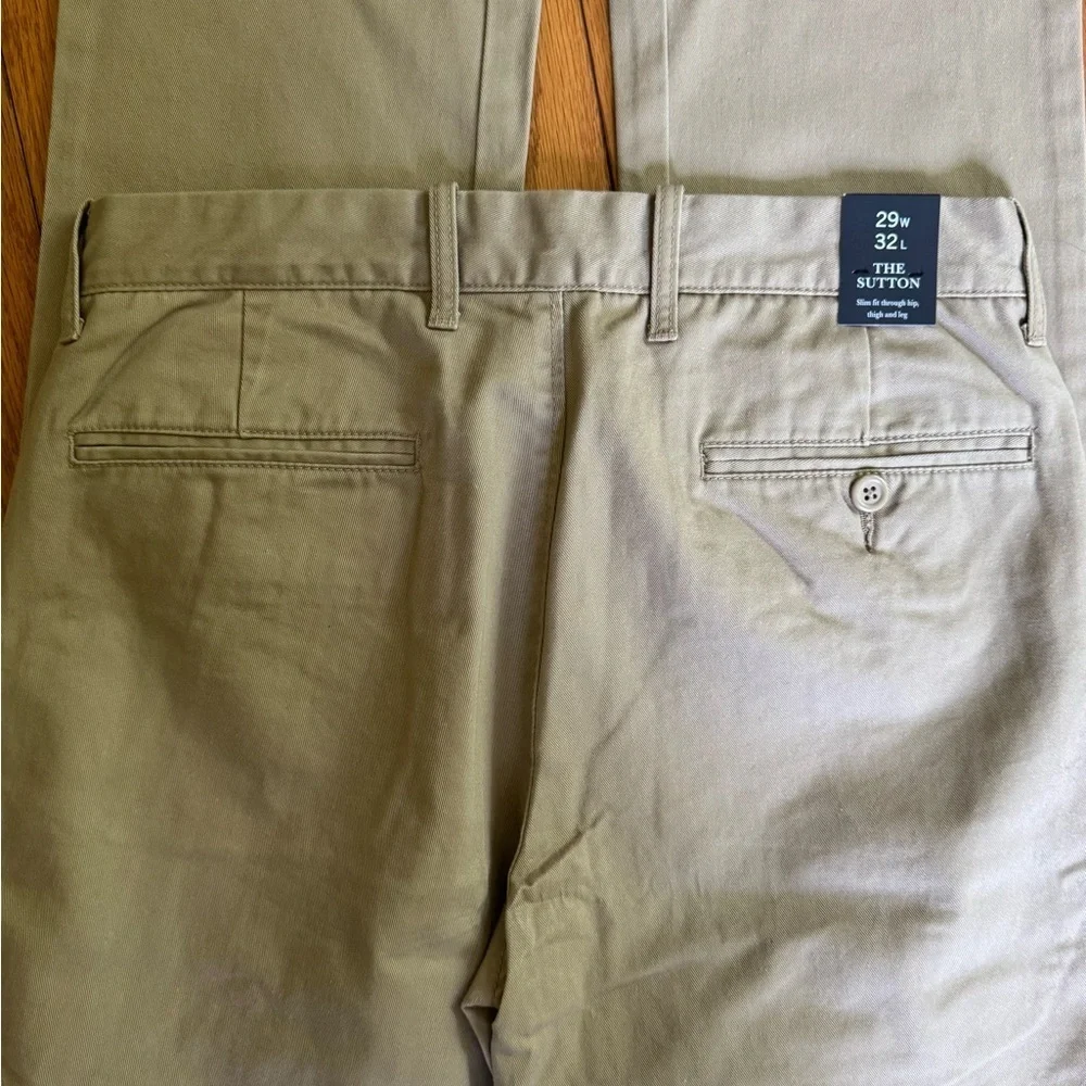 J. Crew Tan Chinos Classic Straight-Leg Cotton,💙29W, 32L💙
